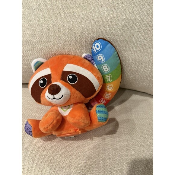 LeapFrog Colorful Counting Red Panda Singing Talking 8" Plush Stuffed - Picture 4 of 7